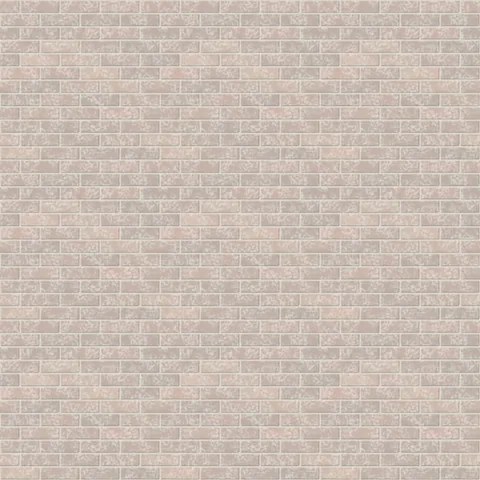 Seamless limewashed brick texture in running bond, 215 × 65 mm bricks with 10 mm light grey mortar, shown as a 3×3 repeat