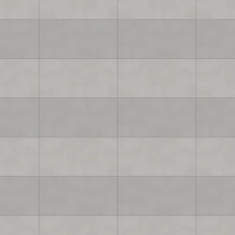 Seamless fair-faced concrete panels texture, one repeat 2.4 m × 2.4 m, shown as a 3×3 repeat