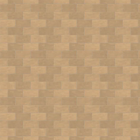 Seamless sandstone ashlar texture, one repeat 900 mm × 1.368 m, shown over a 4.104 m square