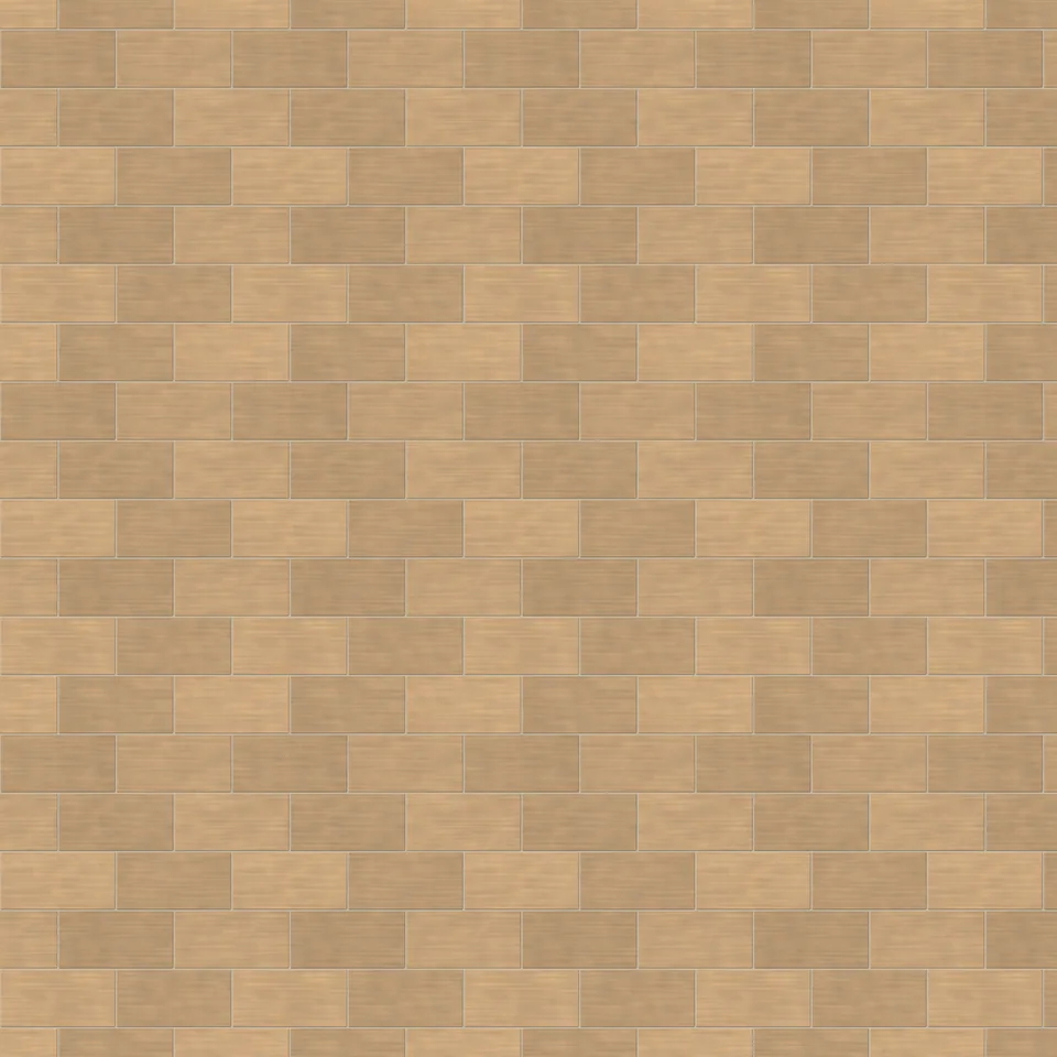 Seamless sandstone ashlar texture, one repeat 900 mm × 1.368 m, shown over a 4.104 m square